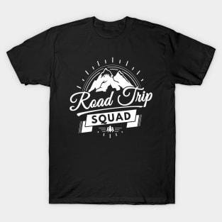 Family Vacation - Road Trip Squad Mountains T-Shirt